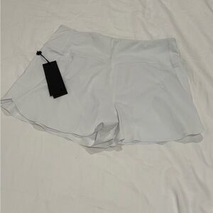 BNWT Greyson Women's Athletic Shorts in Classic White